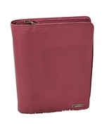 Franklin Covey Pink Leather Zippered Planner Binder With 3 Ring Closure - $993.22 MXN