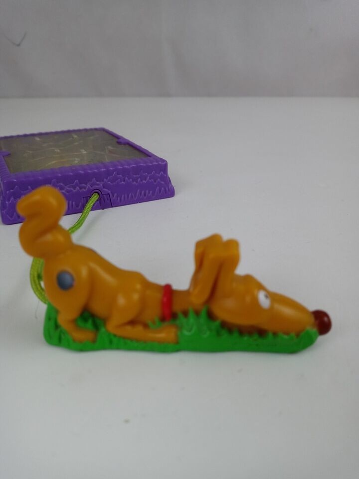 2003 Burger King Kids Meal Toy Rugrats Movie Dog Spike Game Item image 2