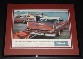 1959 Plymouth 11x14 Framed ORIGINAL Vintage Advertisement Poster - $49.49