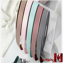 Striped Ribbon, Gift Wrapping, Ribbon Decoration Craft Ribbon 25 mm Wide #1 - $51.36 MXN+