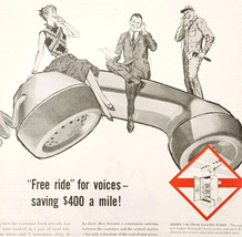 1958 Automatic Electric General Telephone Advertisement Communication DW... - $28.07 CAD