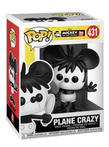 Pop! Disney Mickey 90 Years Mickey Mouse Plane Crazy Vinyl Figure #431 NEW - £10.04 GBP