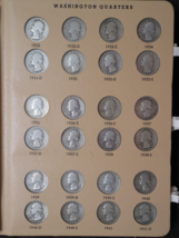 1932 D&amp;S 1964 - 1998 Complete Collection Washington 90% Silver Quarters - £784.81 GBP