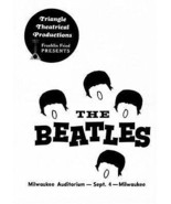 The Beatles - 1964 - Milwaukee Concert Program Cover Poster #1 - £26.37 GBP