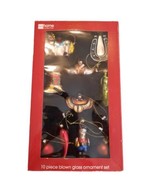 JCPenney Home Collection Christmas Ornament Western Cowboy Set of 10 Blo... - £31.23 GBP