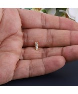 Fable Natural Diamond Gold Bar Stud, Gold Piercing for women Gift For Her - $4,855.07 MXN+