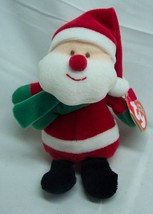 TY Jingle Beanies MINI KRINGLES SANTA CLAUS ORNAMENT 5&quot; STUFFED ANIMAL NEW - $14.85