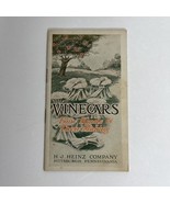 Vinegars Four Kinds &amp; Their Making H J Heinz Company Booklet Pittsburgh PA - $20.75