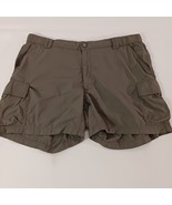 The North Face AV2N Women's Green Stow Pockets Nylon Cargo Shorts Sz 8 (... - $21.77
