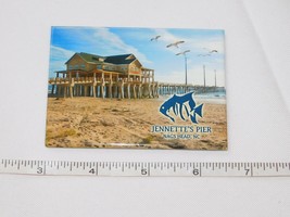 Jennette&#39;s Pier Nags Head, NC 3.5&quot; x 2.5&quot; fridge magnet refrigerator pre... - £8.22 GBP