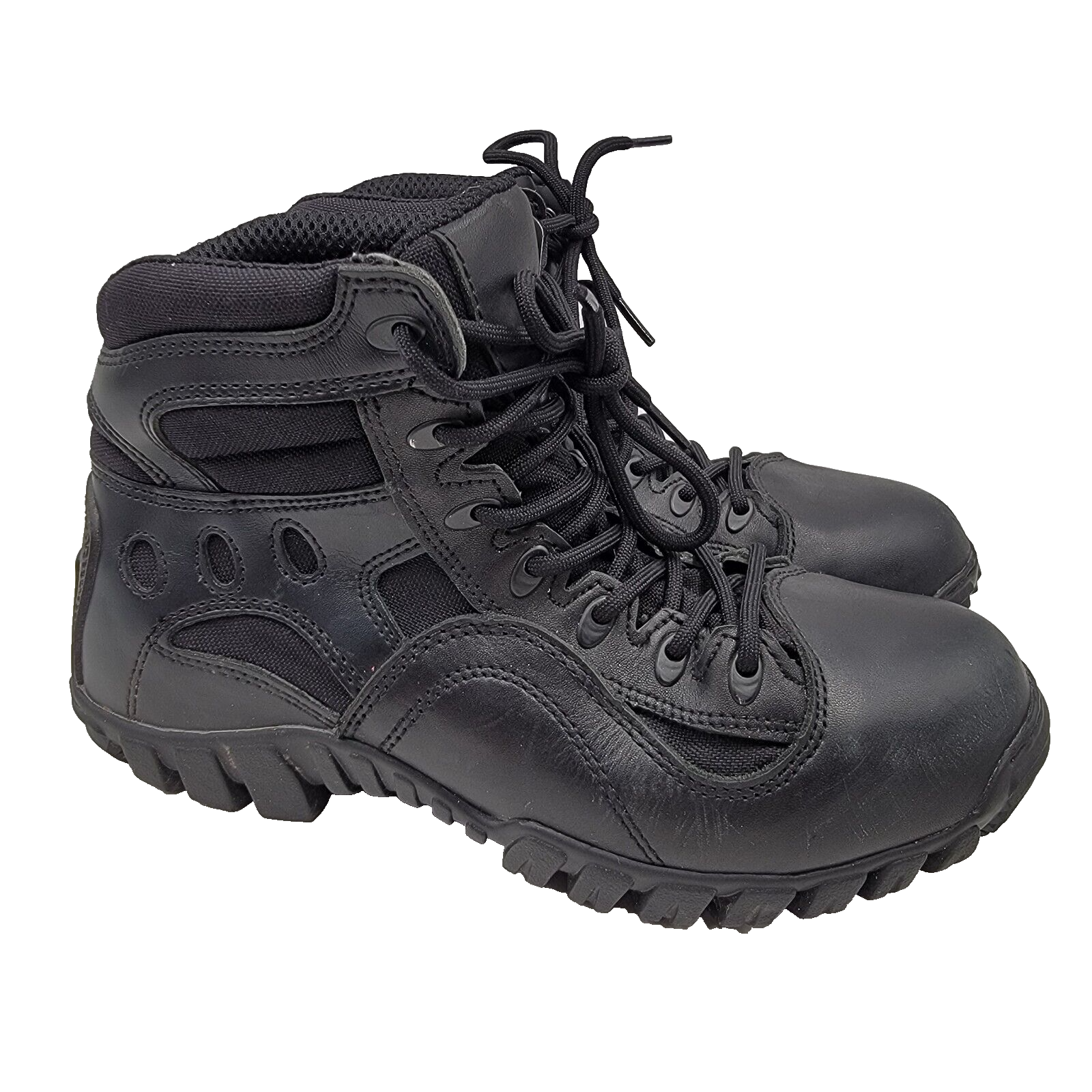 Primary image for Belleville Tactical Research Mens Boots 8 Black Leather Combat Utility Military