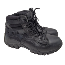 Belleville Tactical Research Mens Boots 8 Black Leather Combat Utility M... - £42.98 GBP