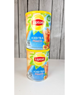 LOT OF 2, Lipton Peach Iced Tea Mix Powder Makes 10 Quarts - $21.93 CAD