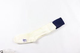 NOS Vintage 80s Sarna Youth Nylon Running Sport Hose Soccer Socks White ... - $14.80