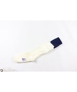 NOS Vintage 80s Sarna Youth Nylon Running Sport Hose Soccer Socks White ... - $14.80