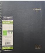 AT-A-GLANCE Recycled Monthly 2026 Planner 9&quot; x 11&quot;, Large Black (70260G0... - €21,24 EUR