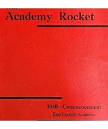 East Corinth Academy Rocket 1940 Maine Publication Commencement Book PB ... - $37.50