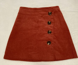 Miami Size Small ( Rust / Orange ) Mini Skirt . - £14.00 GBP
