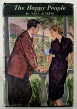 1953 The Happy People Sara Jenkins- Peoples Book Club Christian Romance ... - $8.00