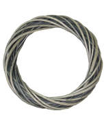 Wicker Small Antique Wash Ring Wreath - £20.89 GBP