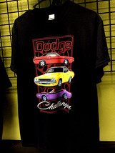 Dodge Challenger T Shirt Plymouth Desoto Chrysler Mopar Racing - £13.62 GBP+