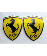 FERRARI SCUDERIA FENDER SHIELD EMBLEM TESTAROSSA CALIFORNIA 488 599 F12 ... - $228.00