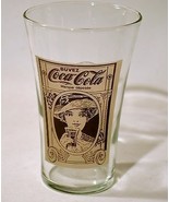 Buvez Coca-Cola Trademark Recreation Flair Glass 16oz Drinking Glass en ... - £6.32 GBP