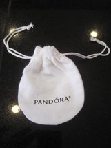 Pandora Bracelet Gift Bag Genuine Anti-tarnish White Pouch 3" x  4"  NEW AMAZING - $5.87
