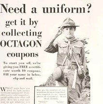 1930 Octagon Soap Advertisement Boy Scouts Of America Uniform Mail Order... - $579.94 MXN