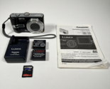 Panasonic Lumix DMC-TZ3 7.2MP 10x Optical Zoom Digital Camera Tested &amp; W... - £50.61 GBP