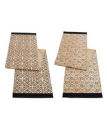Geometric Floral Patterned Table Runner (Set of 2) - $61.22