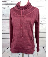 Kuhl Lea Pullover Sweatshirt size Small Cowl neck 4186 Pocket LÉA Cardin... - $44.21