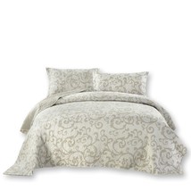 A Beautiful Bedding Couture Floral Freesia Vineyard Coverlet Set - $131.10