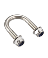 4Pcs M8 304 Stainless Steel U-Bolts for Boat Trailer Axle, 52mm Length - $19.24
