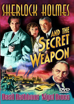 Sherlock Holmes - Sherlock Holmes and the Secret Weapon [DVD] - £8.52 GBP