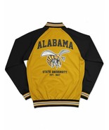 ALABAMA STATE UNIVERSITY TRACK JACKET  SWAC HBCU TRACK JACKET - $916.93 MXN