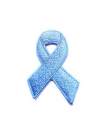 Awareness Ribbon Prostate Cancer Embroidered Iron On Patch Gifts Fundrai... - $111.91 MXN