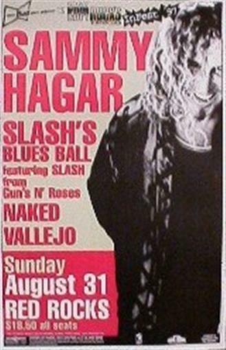 Sammy Hagar Poster of Van Halen handbill Poster - $13.44