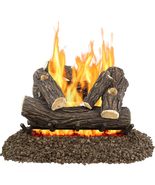 Pleasant Hearth 24&quot; Willow Oak Vented Gas Log Set 55,000 BTU&#39;s - €204,88 EUR