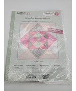 JoAnn Fabric Quilt Block Collection Garden Impressions 10 Cocks Comb Qui... - €8,58 EUR