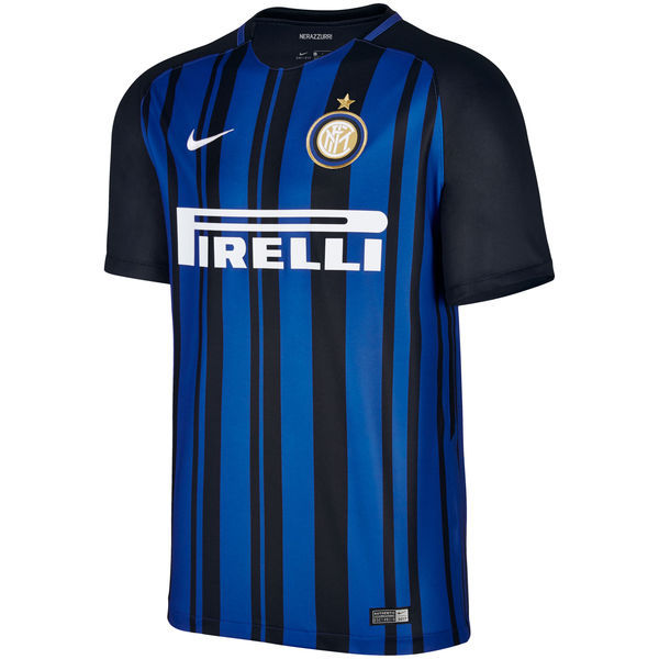 Inter Milan Nike 2017/18 Home Stadium Replica Jersey - Black/Royal (M) - $80.00