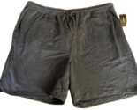 Alfani Alfathech Men&#39;s Moisture-Wicking Fleece Pajama Shorts Neo Navy-XL - $18.99