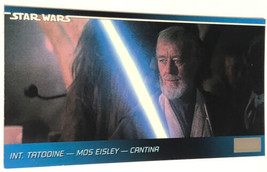 Star Wars Widevision Trading Card #42 Tatooine Mos Eisley Cantina - £1.97 GBP
