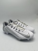 Nike Vapor Edge 360 VC White/Silver Football Cleats DO6294-100 Men&#39;s Siz... - $99.95