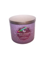 Bath &amp; Body Works White Lavender Eucalyptus 3 Wick Scented Candle 14.5 oz - $39.64 CAD