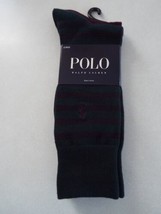 RALPH LAUREN POLO Men&#39;s Dress Socks 2 Pairs 10-13 New  - $12.86