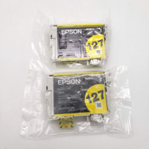 EPSON Dura Brite Ultra Ink 127 in Yellow (Pack of 2) NEW SEALED - $11.83