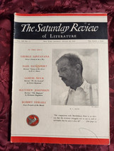 Saturday Review August 24 1935 George Santayana Clarence Day - £8.43 GBP