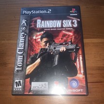 Tom Clancy&#39;s Rainbow Six 3 Playstation 2 PS2 Video Game Complete - £5.21 GBP