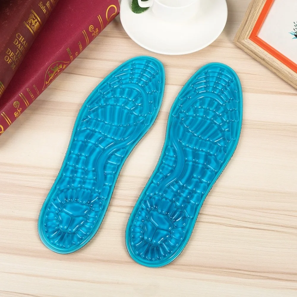 Best Sneakers  Running  Gel Insoles for Man Women Cuttable  Gel Shoes So... - £43.59 GBP